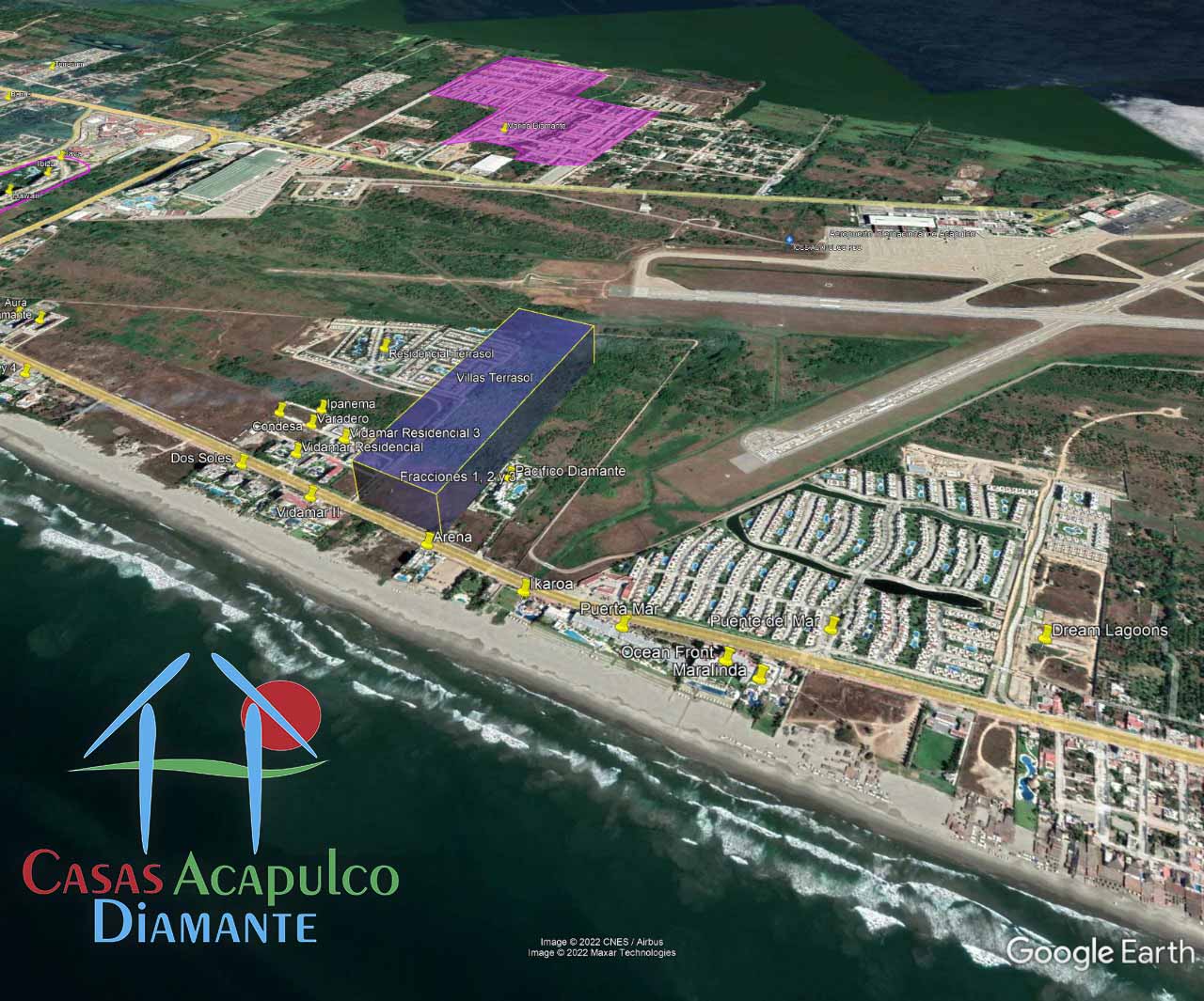 Terreno Barra Vieja Fracciones 1, 2 y 3 - Ubicación satelital y entorno 2
